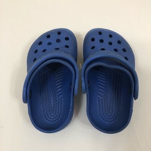Blue crocs